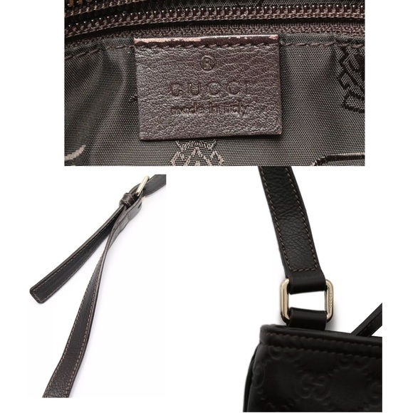 GUCCI GUCCISSIMA SHOULDER BAG - Picture 6 of 6